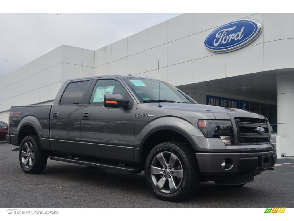 Sterling Gray Metallic 2013 Ford F150 FX4 SuperCrew 4x4 Exterior Photo #84869792