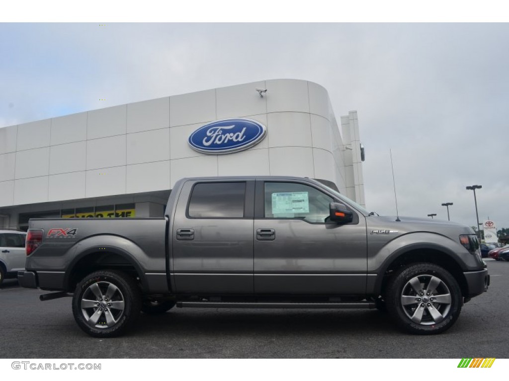 Sterling Gray Metallic 2013 Ford F150 FX4 SuperCrew 4x4 Exterior Photo #84869810