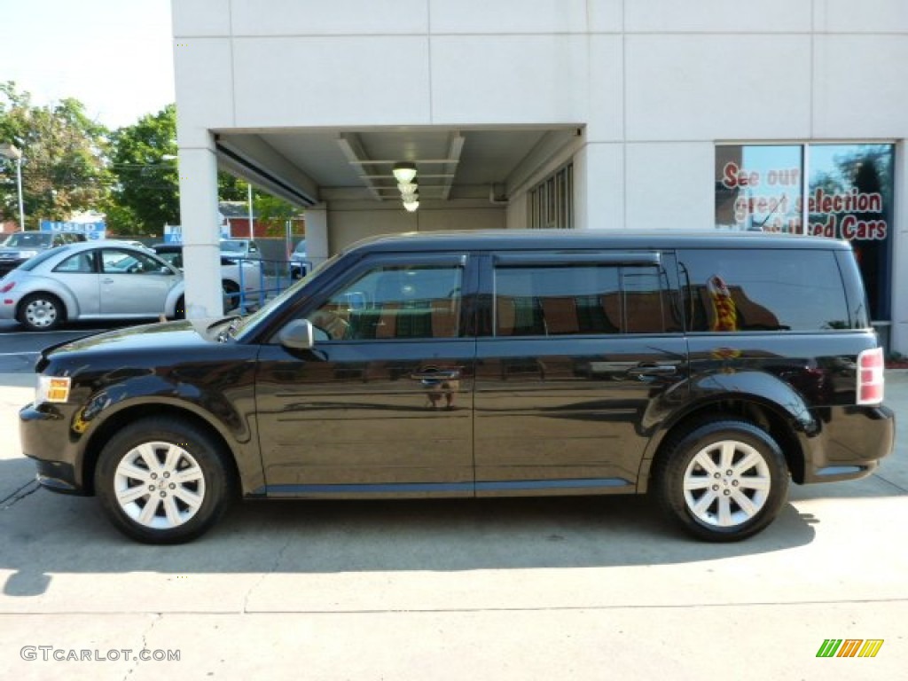 2010 Flex SE - Tuxedo Black / Charcoal Black photo #2