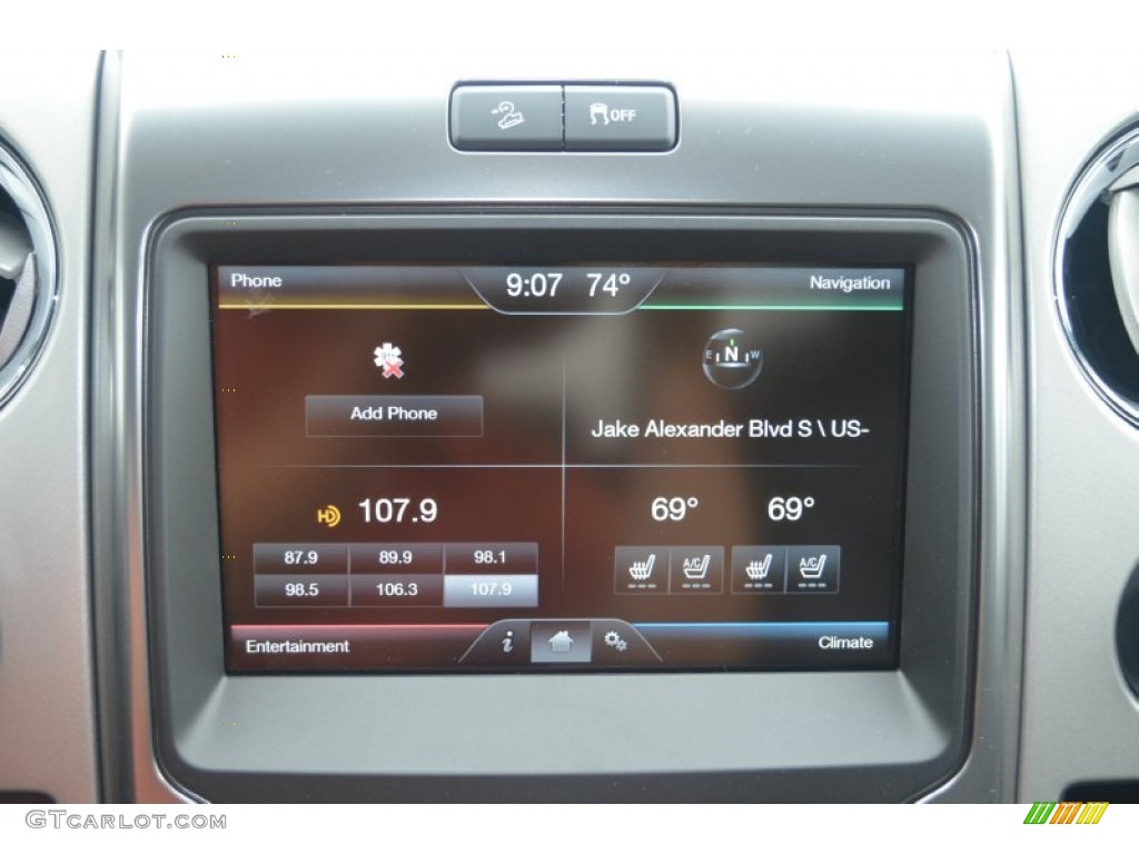 2013 Ford F150 FX4 SuperCrew 4x4 Controls Photo #84870116