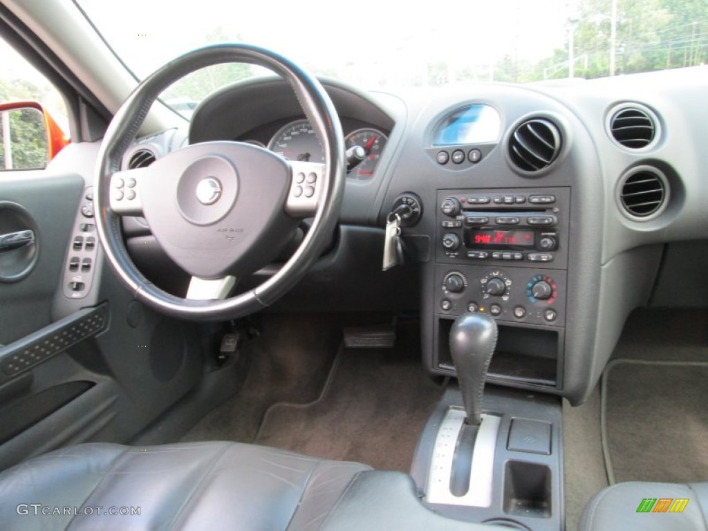 2004 Pontiac Grand Prix GT Sedan Dark Pewter Dashboard Photo #84870215