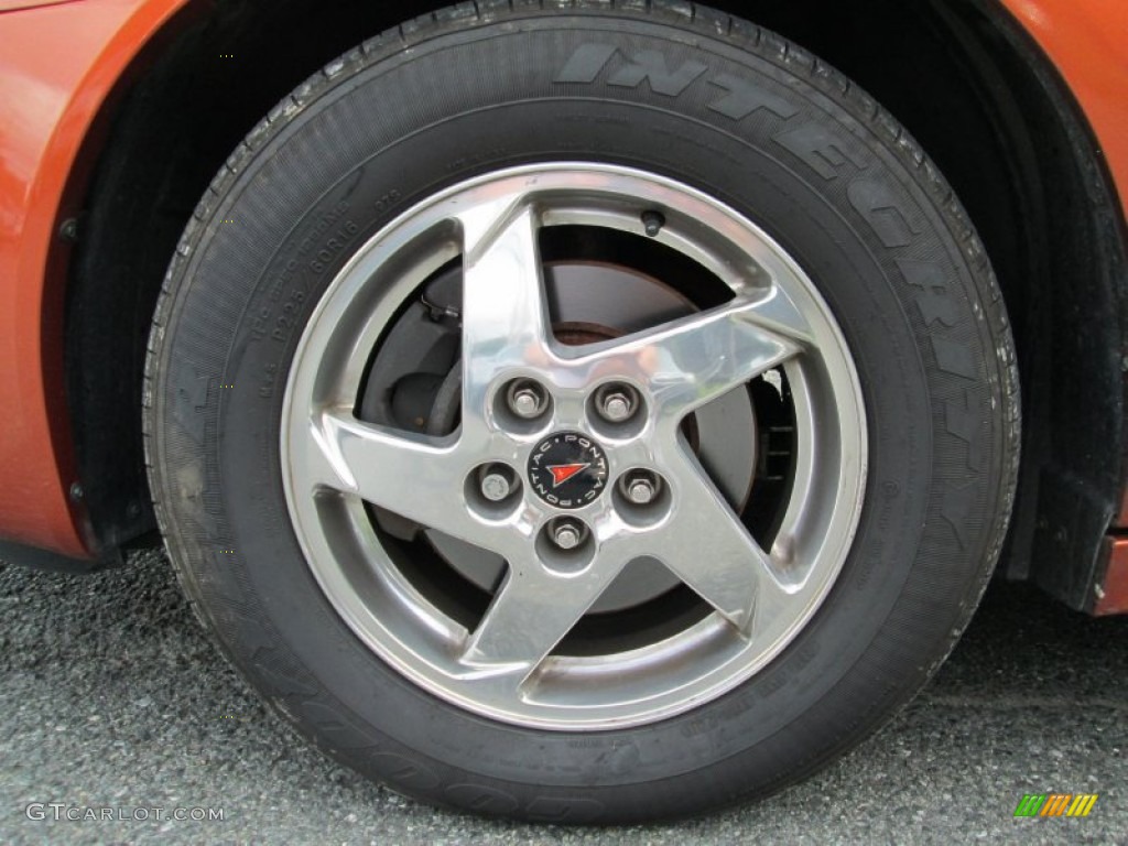 2004 Grand Prix GT Sedan - Fusion Orange Metallic / Dark Pewter photo #22