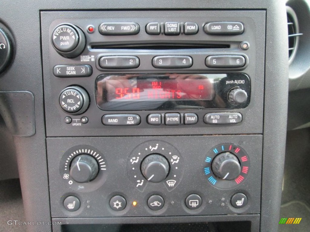 2004 Pontiac Grand Prix GT Sedan Audio System Photo #84870419