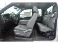 Steel Gray 2013 Ford F150 XL SuperCab Interior Color