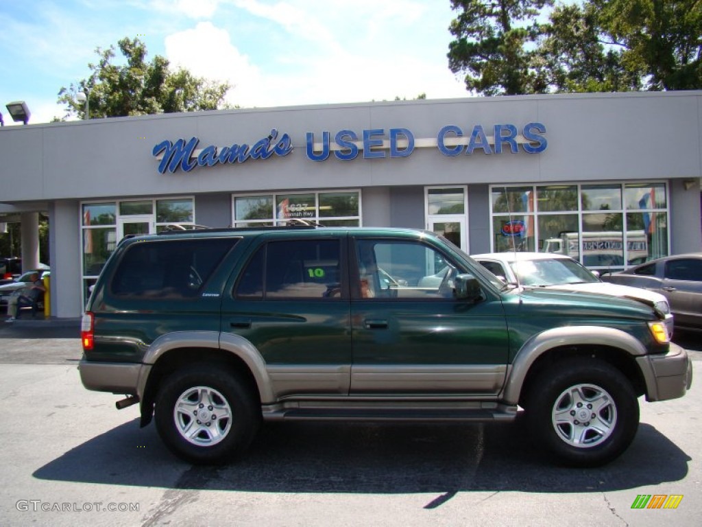 2000 4Runner Limited - Imperial Jade Mica / Oak photo #1