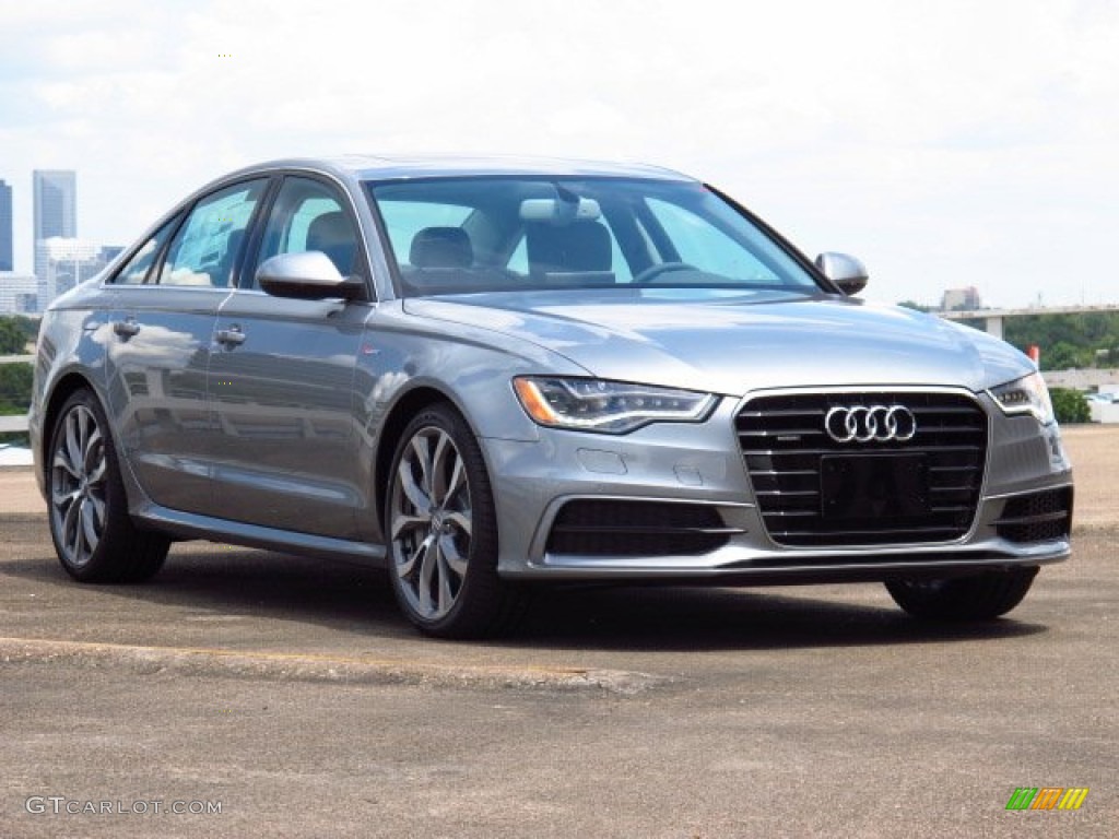 Quartz Gray Metallic 2014 Audi A6 3.0T quattro Sedan Exterior Photo #84871391