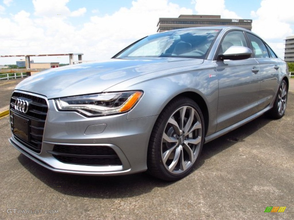 Quartz Gray Metallic 2014 Audi A6 3.0T quattro Sedan Exterior Photo #84871484