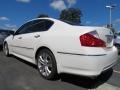 2009 Moonlight White Infiniti M 35 Sedan  photo #2