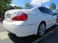 2009 Moonlight White Infiniti M 35 Sedan  photo #3