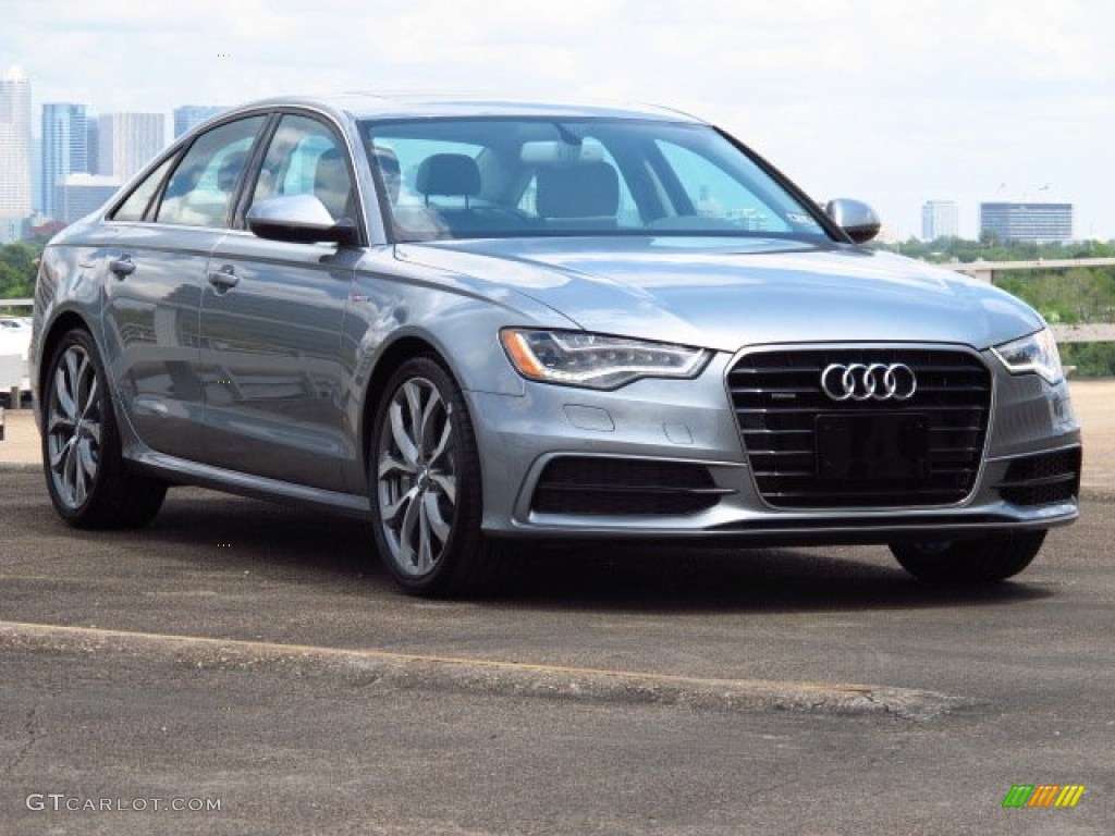Quartz Gray Metallic 2014 Audi A6 3.0T quattro Sedan Exterior Photo #84872045