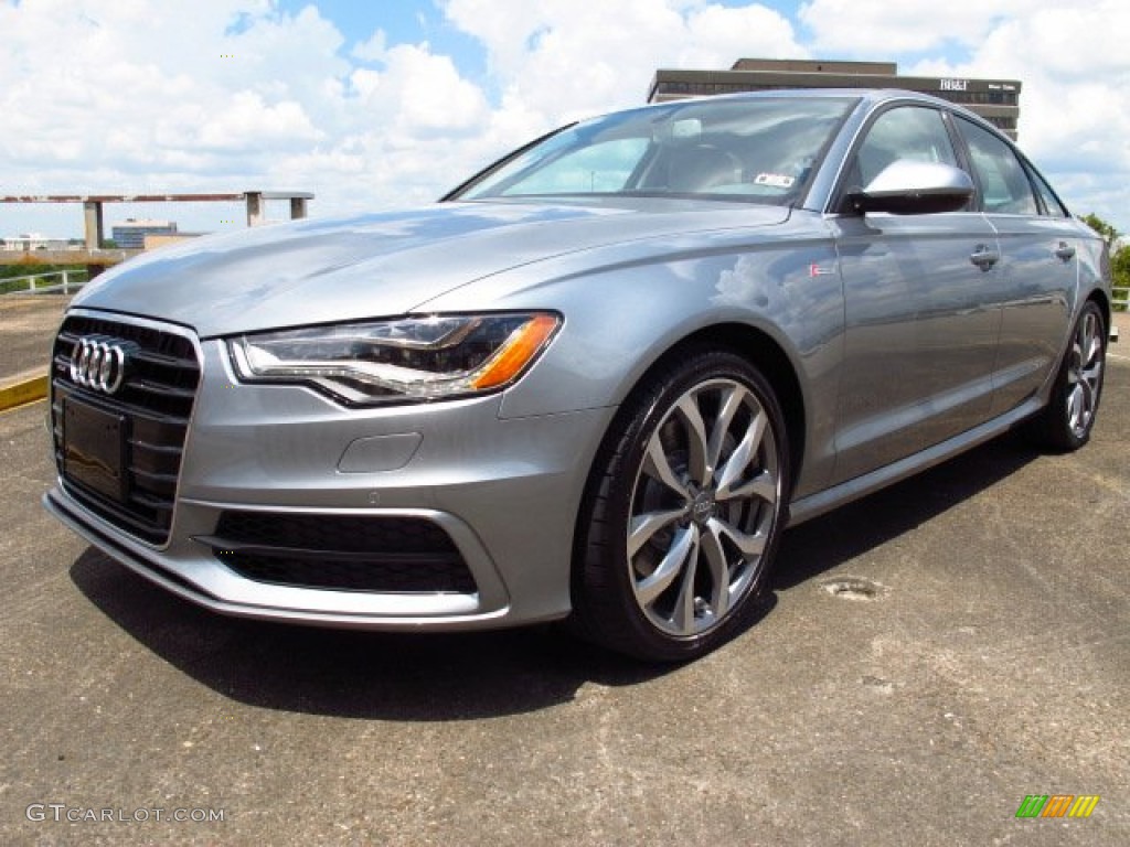 Quartz Gray Metallic 2014 Audi A6 3.0T quattro Sedan Exterior Photo #84872135