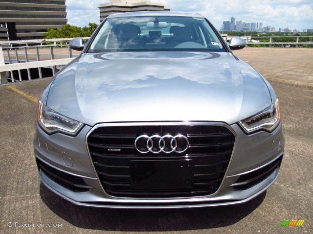 Quartz Gray Metallic 2014 Audi A6 3.0T quattro Sedan Exterior Photo #84872156