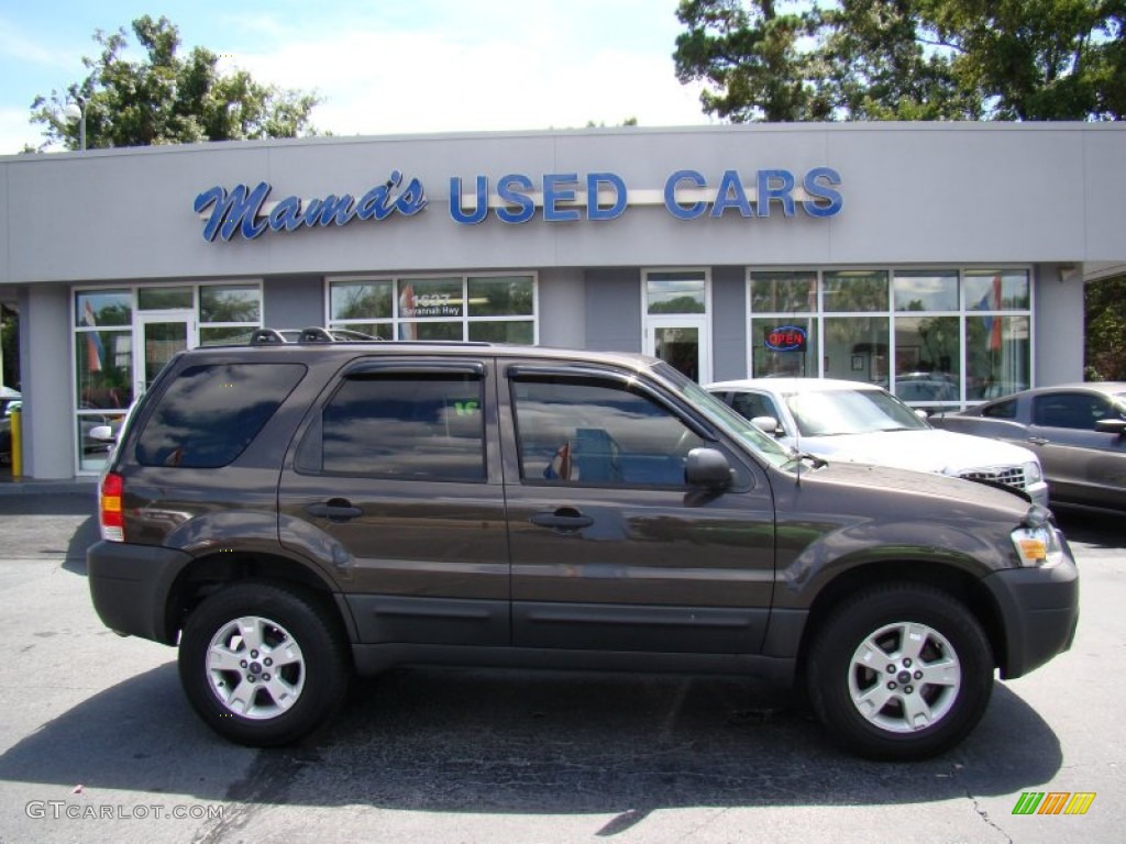 2007 Escape XLT - Dark Stone Metallic / Medium/Dark Flint photo #1