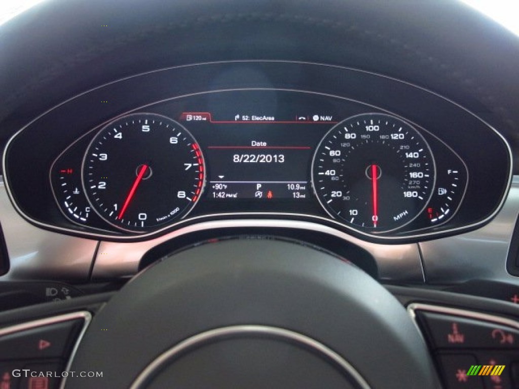 2014 Audi A6 3.0T quattro Sedan Gauges Photos