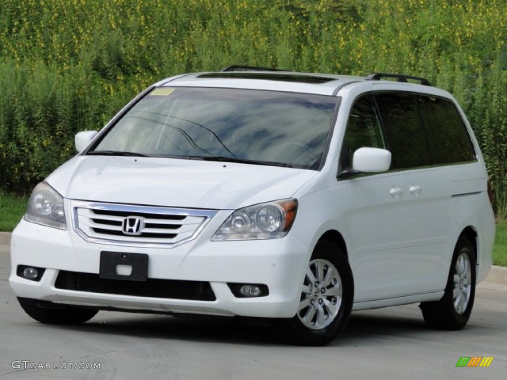 Taffeta White Honda Odyssey