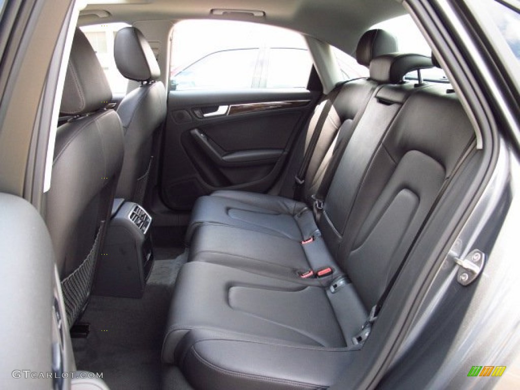Black Interior 2014 Audi A4 2.0T Sedan Photo #84873512