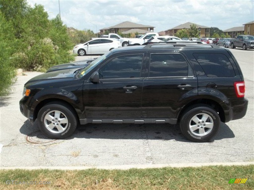 2009 Escape XLT V6 4WD - Black / Charcoal photo #2