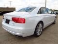 Glacier White Metallic - A8 L 4.0T quattro Photo No. 2