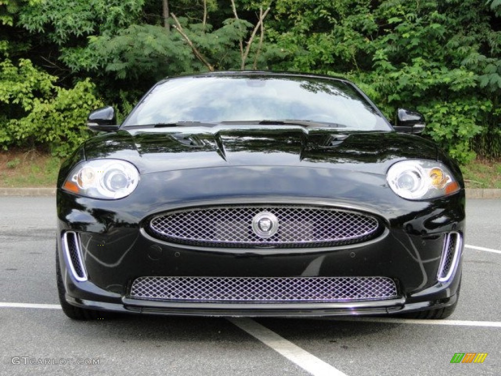 Ultimate Black Metallic 2011 Jaguar XK XKR175 Coupe Exterior Photo #84874688