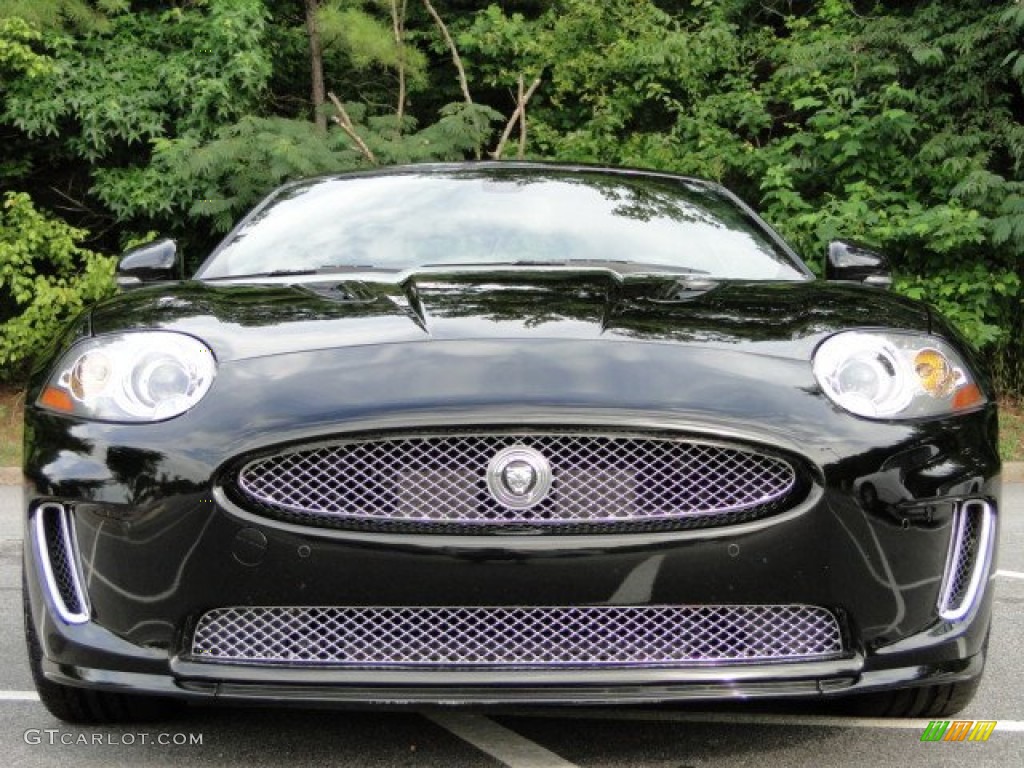 Ultimate Black Metallic 2011 Jaguar XK XKR175 Coupe Exterior Photo #84874844