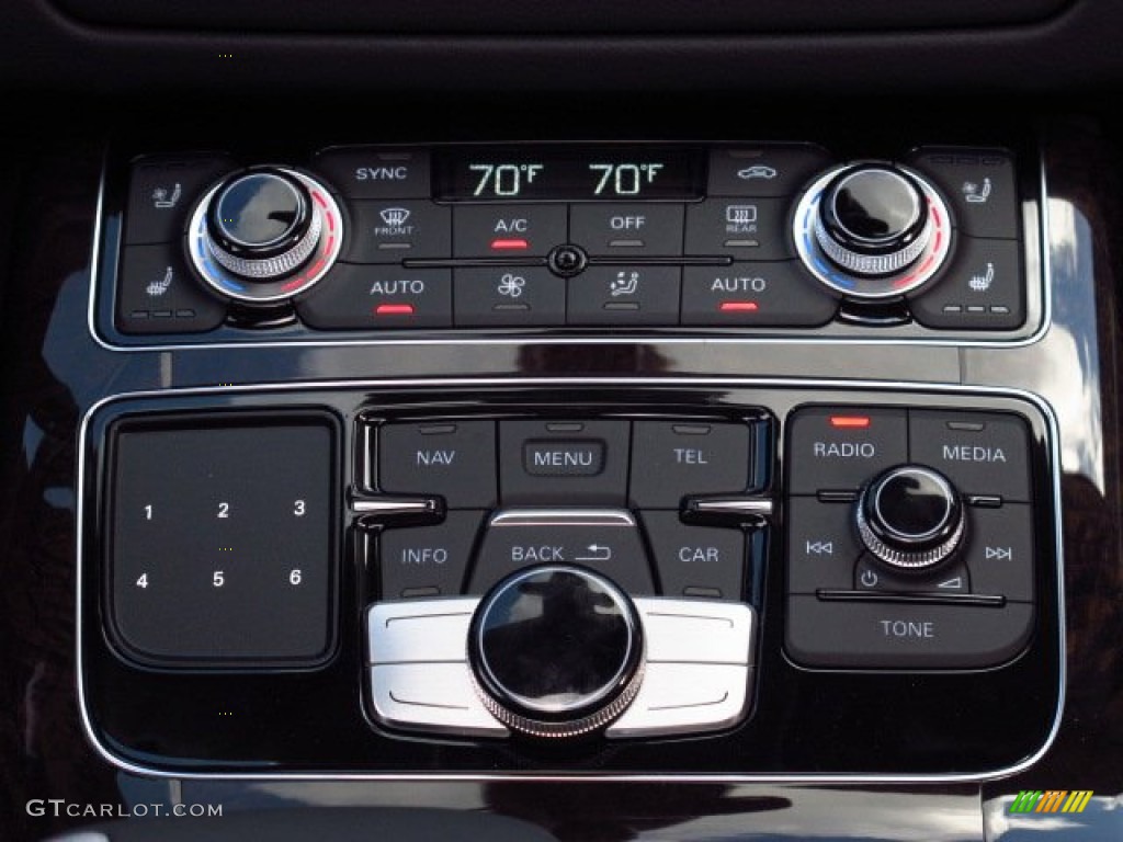 2014 Audi A8 L 4.0T quattro Controls Photo #84874937