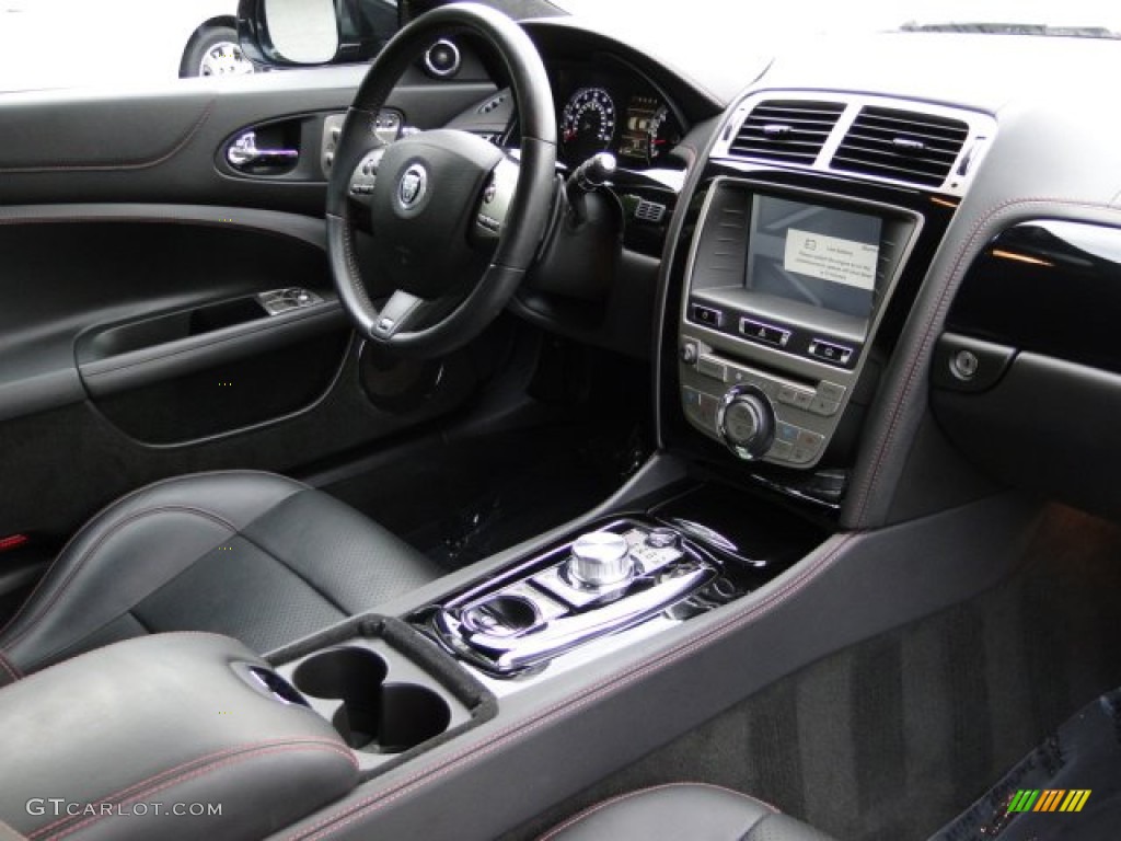 Warm Charcoal/Warm Charcoal/Cranberry Interior 2011 Jaguar XK XKR175 Coupe Photo #84874955