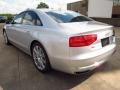 Ice Silver Metallic - A8 L 4.0T quattro Photo No. 4