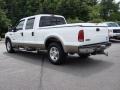 Oxford White - F250 Super Duty Lariat Crew Cab Photo No. 5