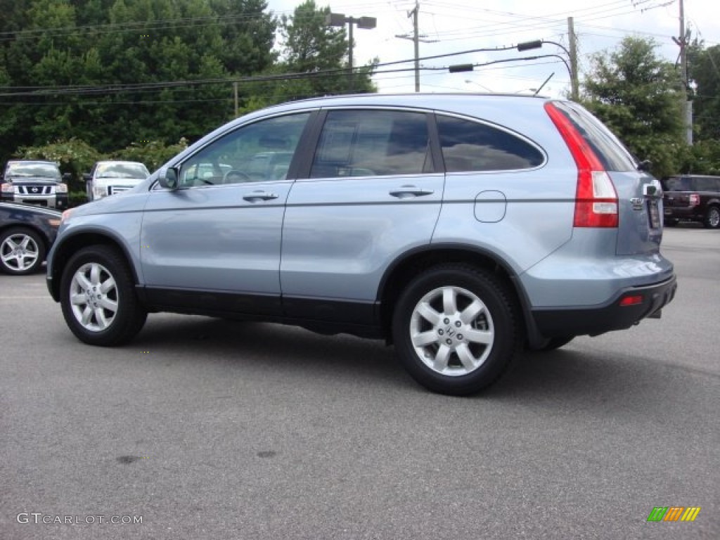 2009 CR-V EX-L - Glacier Blue Metallic / Gray photo #4