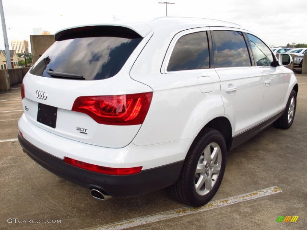 Glacier White Metallic 2014 Audi Q7 3.0 TFSI quattro Exterior Photo #84877262
