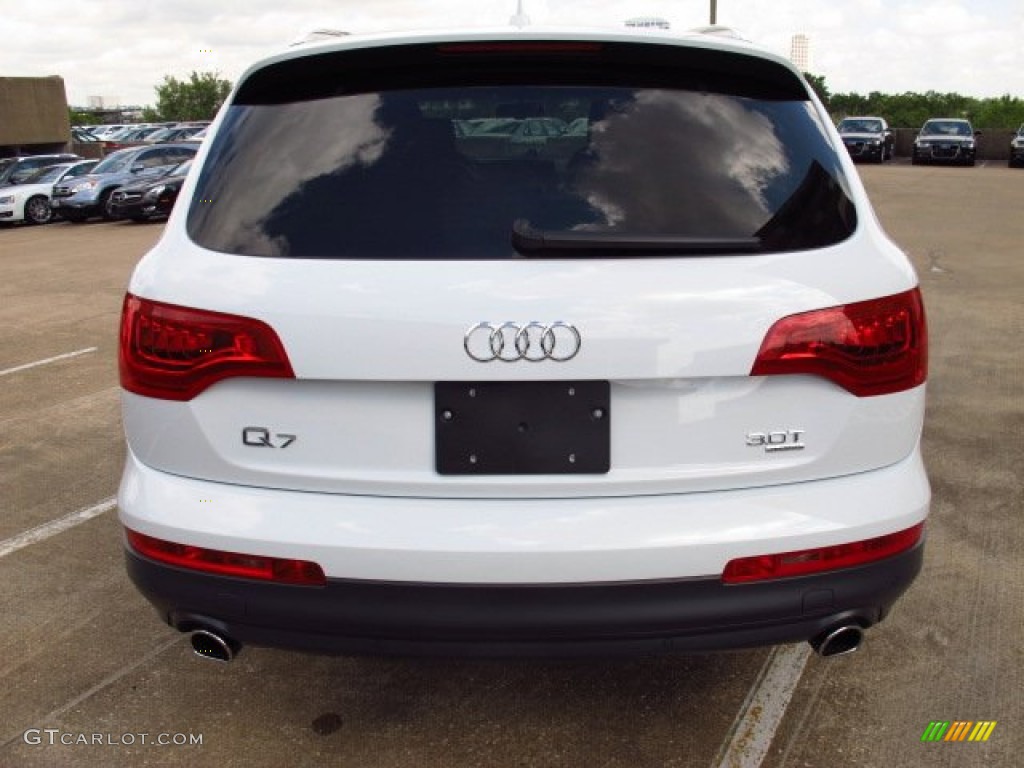 Glacier White Metallic 2014 Audi Q7 3.0 TFSI quattro Exterior Photo #84877283