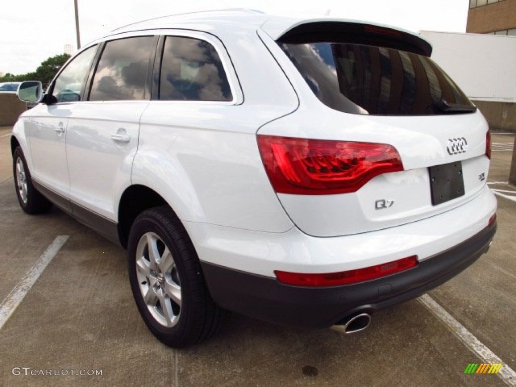 Glacier White Metallic 2014 Audi Q7 3.0 TFSI quattro Exterior Photo #84877301