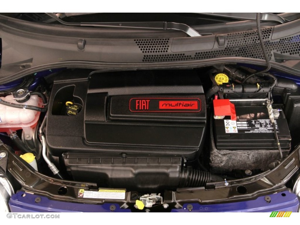 2012 Fiat 500 c cabrio Pop 1.4 Liter SOHC 16-Valve MultiAir 4 Cylinder Engine Photo #84878885
