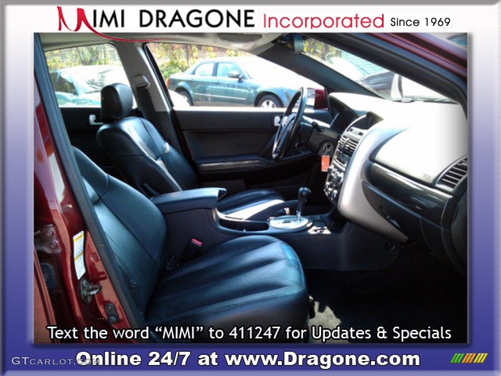 2006 Galant GTS V6 - Ultra Red Pearl / Black photo #15