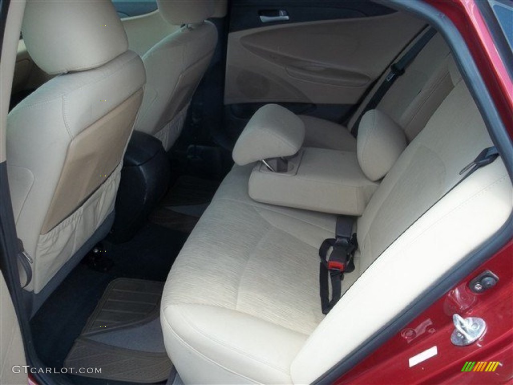 2011 Sonata GLS - Venetian Red / Camel photo #3