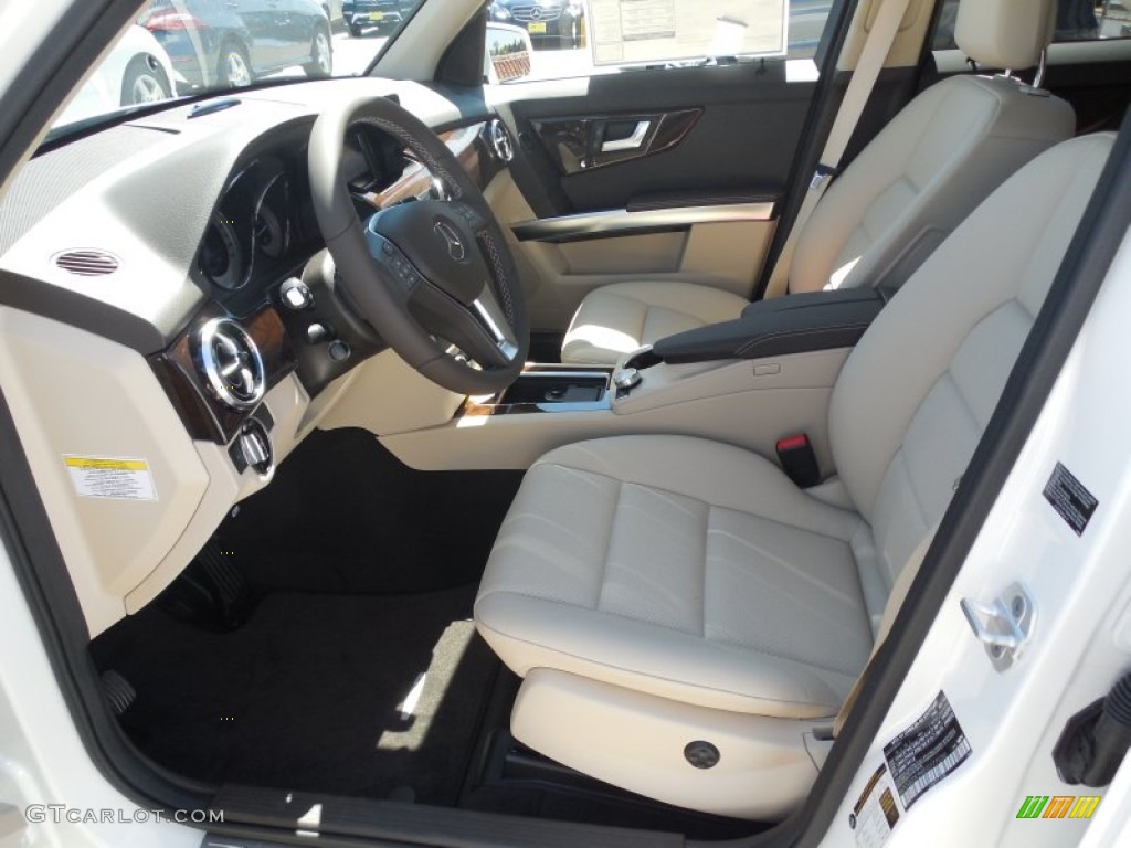Almond Beige/Mocha Interior 2014 Mercedes-Benz GLK 250 BlueTEC 4Matic Photo #84879633