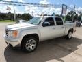2012 Quicksilver Metallic GMC Sierra 1500 SLE Crew Cab  photo #3
