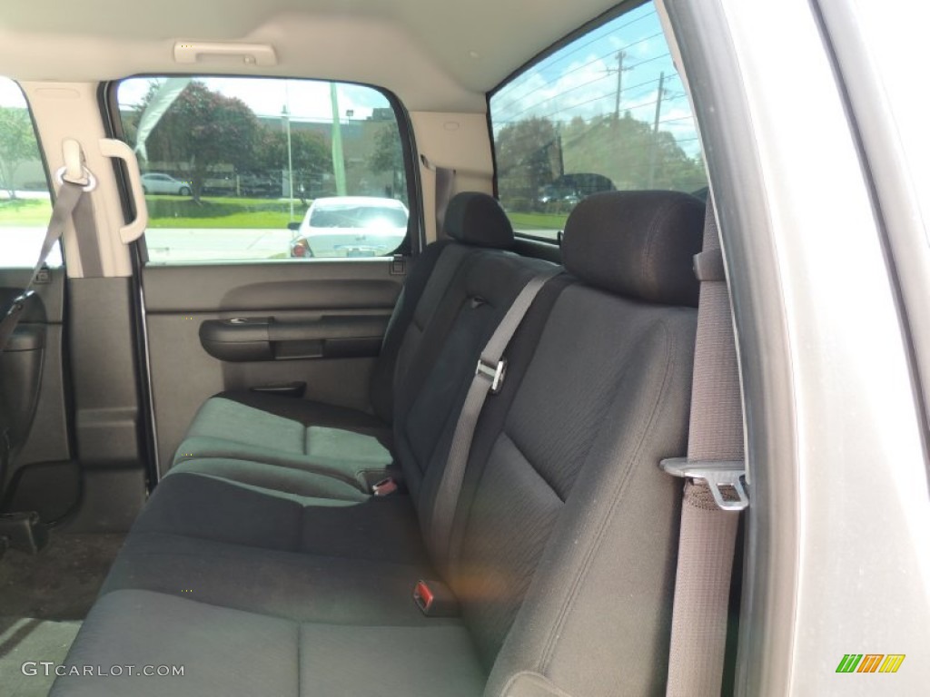 2012 Sierra 1500 SLE Crew Cab - Quicksilver Metallic / Ebony photo #9