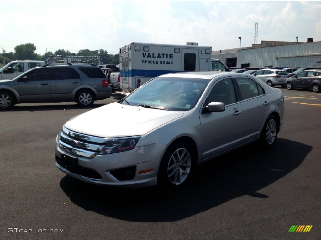 2010 Fusion SEL - Brilliant Silver Metallic / Charcoal Black photo #3
