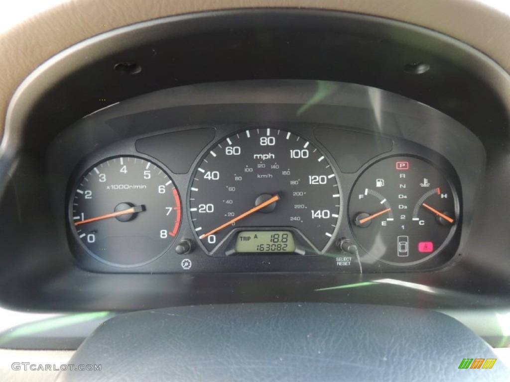 2000 Honda Accord EX Coupe Gauges Photo #84880601