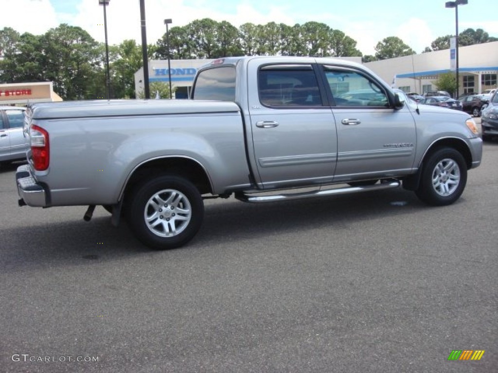 2005 Tundra SR5 Double Cab 4x4 - Silver Sky Metallic / Light Charcoal photo #6