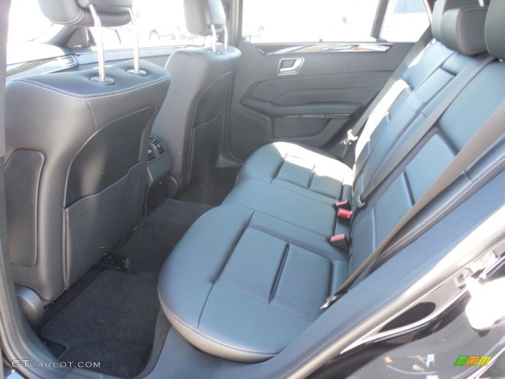 2014 E 350 4Matic Sport Wagon - Black / Black photo #8