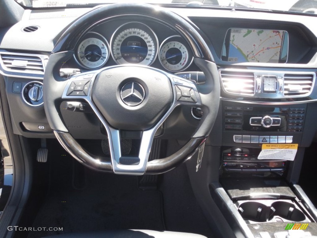 2014 E 350 4Matic Sport Wagon - Black / Black photo #9