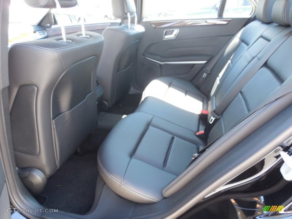 2014 E 350 Sedan - Black / Black photo #8