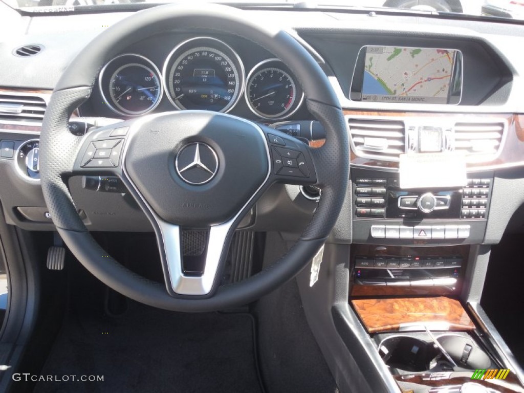 2014 E 350 Sedan - Black / Black photo #9