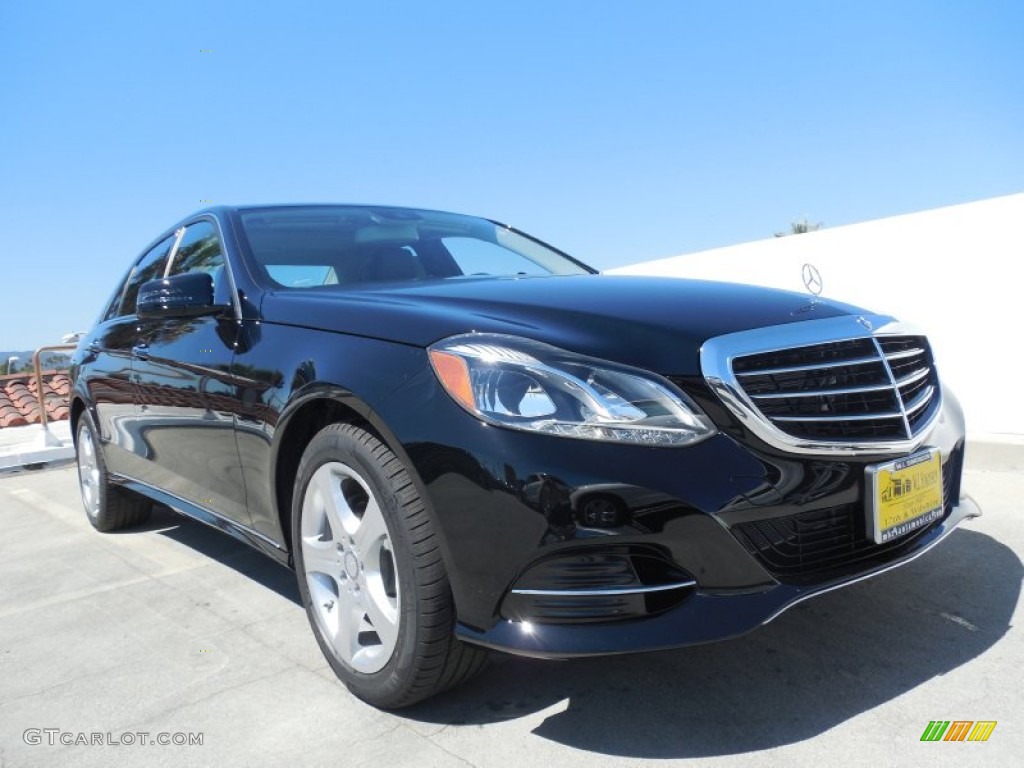 2014 E 350 Sedan - Black / Black photo #11