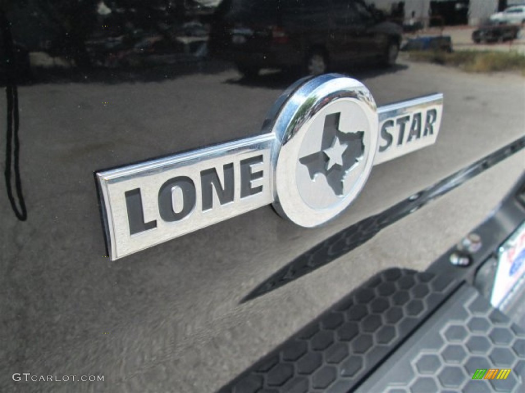 2011 Ram 1500 Lone Star Crew Cab - Brilliant Black Crystal Pearl / Dark Slate Gray/Medium Graystone photo #6