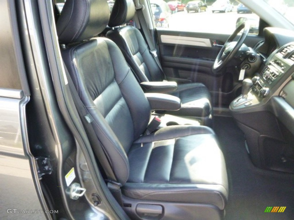 2010 CR-V EX-L AWD - Polished Metal Metallic / Black photo #10