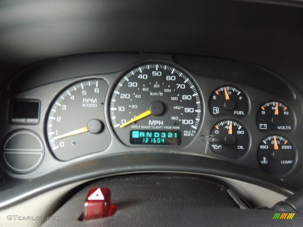 1999 Chevrolet Silverado 1500 LS Extended Cab Gauges Photo #84883451