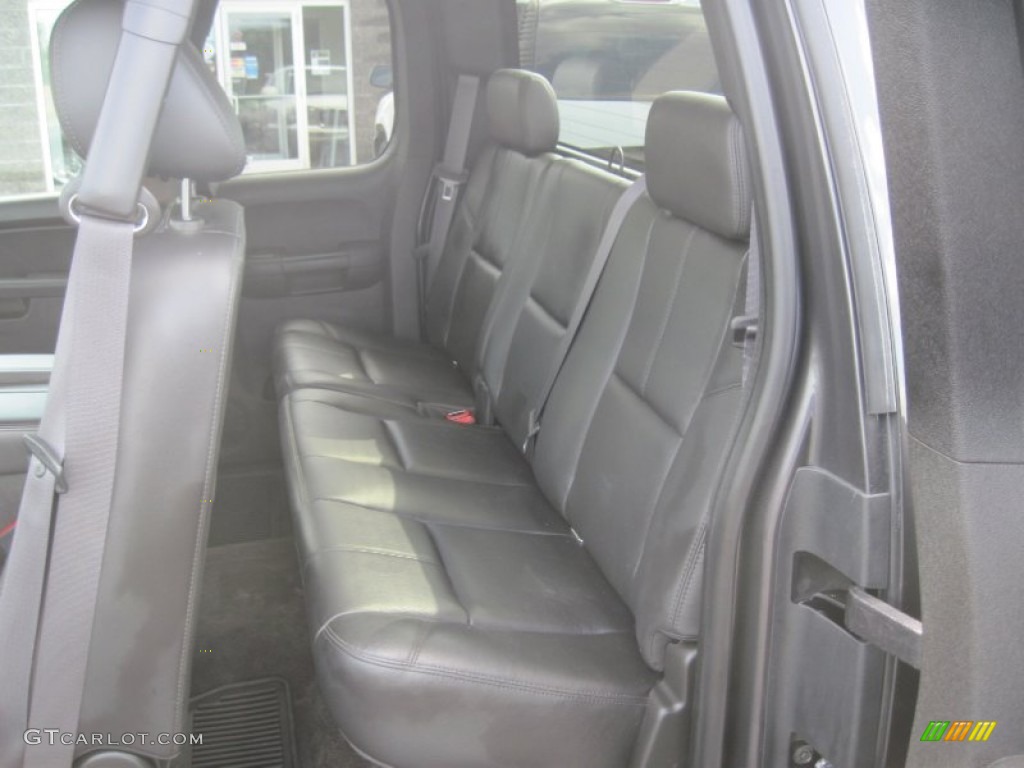 2011 Silverado 1500 LTZ Extended Cab 4x4 - Taupe Gray Metallic / Ebony photo #9